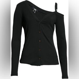 PAIGE Theresa Cardigan Black XXS NWT